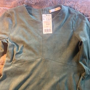 Green dress from mango with tag not worn